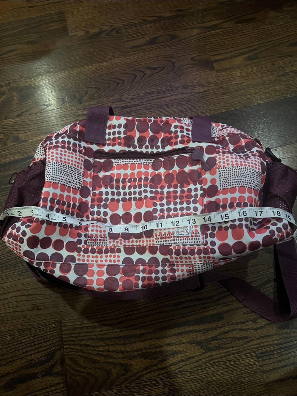 Vintage Roxy plaid Women's Duffel Bag